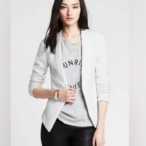 Banana Republic White Blazer
